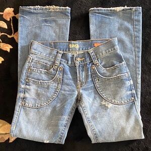 Y2K Tag Women's Light Blue Straight Leg Jeans